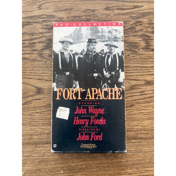 Fort Apache 1948 VHS  John Wayne Henry Fonda Western Classic Vintage Pre-Owned - Picture 1 of 4